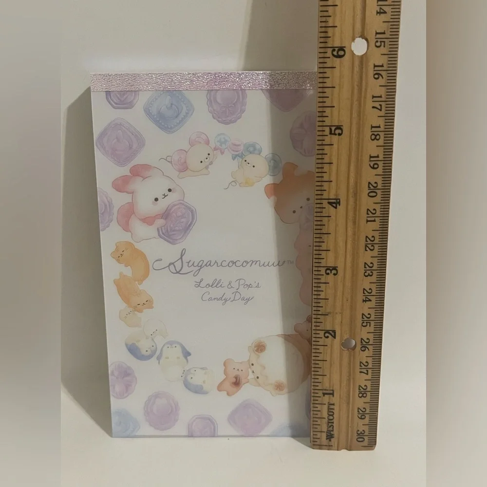 Sugarcocomuu Lolli and Pops Candy Day Memo Pad